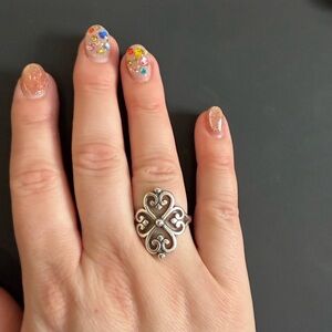 Jams Avery Adorned Hearts Ring